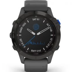 Montres Cardio GPS GARMIN FENIX 6 PRO SOLAR BLACK W/SLATE GRAY BAND 21 Gris 8 Montres Cardio GPS GARMIN FENIX 6 PRO SOLAR BLACK W/SLATE GRAY BAND 21 Gris -Electronique Eclairage Soldes 2022 9 77621 010 02410 11 03