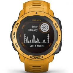 Montres Cardio GPS GARMIN INSTINCT SOLAR SUNBURST 21 Jaune -Electronique Eclairage Soldes 2022 9 77630 010 02293 09 04