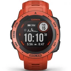 Montres Cardio GPS GARMIN INSTINCT SOLAR FLAME RED 21 Rouge -Electronique Eclairage Soldes 2022 9 77631 010 02293 20 03