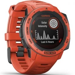 Montres Cardio GPS GARMIN INSTINCT SOLAR FLAME RED 21 Rouge -Electronique Eclairage Soldes 2022 9 77631 010 02293 20 06
