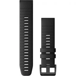 Accessoires Montres GARMIN BRACELET FENIX 6 22MM QUICKFIT BLACK SILICONE 21 Noir