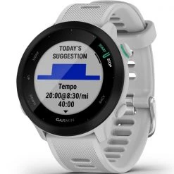Montres Cardio GPS GARMIN FORERUNNER 55 WHITE 22 Blanc -Electronique Eclairage Soldes 2022 9 90894 forerunner 55 whitestone 010 02562 11 03