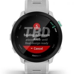 Montres Cardio GPS GARMIN FORERUNNER 55 WHITE 22 Blanc -Electronique Eclairage Soldes 2022 9 90894 forerunner 55 whitestone 010 02562 11 05