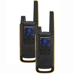Talkie-walkie MOTOROLA TALKABOUT T82 EXTREME TWIN PACK & CHARGER WE 21 Noir / Jaune