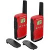 Talkie-walkie MOTOROLA TALKABOUT T42 RED TWIN PACK & CHGR WE 21 Rouge