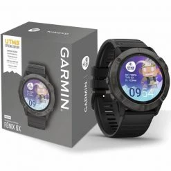 Montres Cardio GPS GARMIN FENIX 6X PRO SOLAR UTMB BLACK 21 Noir -Electronique Eclairage Soldes 2022 9 97323 fenix 6x pro solar utmb black 020 00314 00 03